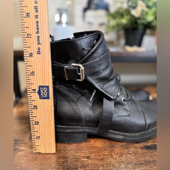 Charles David Black Moto booties size 38.5‎ - Picture 16 of 16